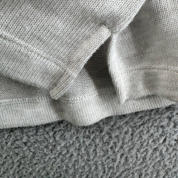 Gentle Fawn Top Breast Pocket Crop Sweater  Heather Bone Size XS - Picture 5 of 7